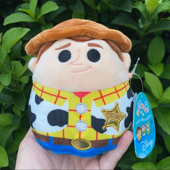 Disney WOODY Toy Story Squishmallow 5” NWT - Picture 1 of 6